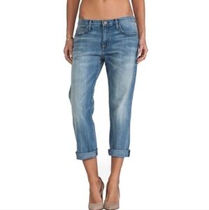 Current/Elliot The Fling Handle Bar Light Wash Blue Denim Jeans Size 0 Waist 26